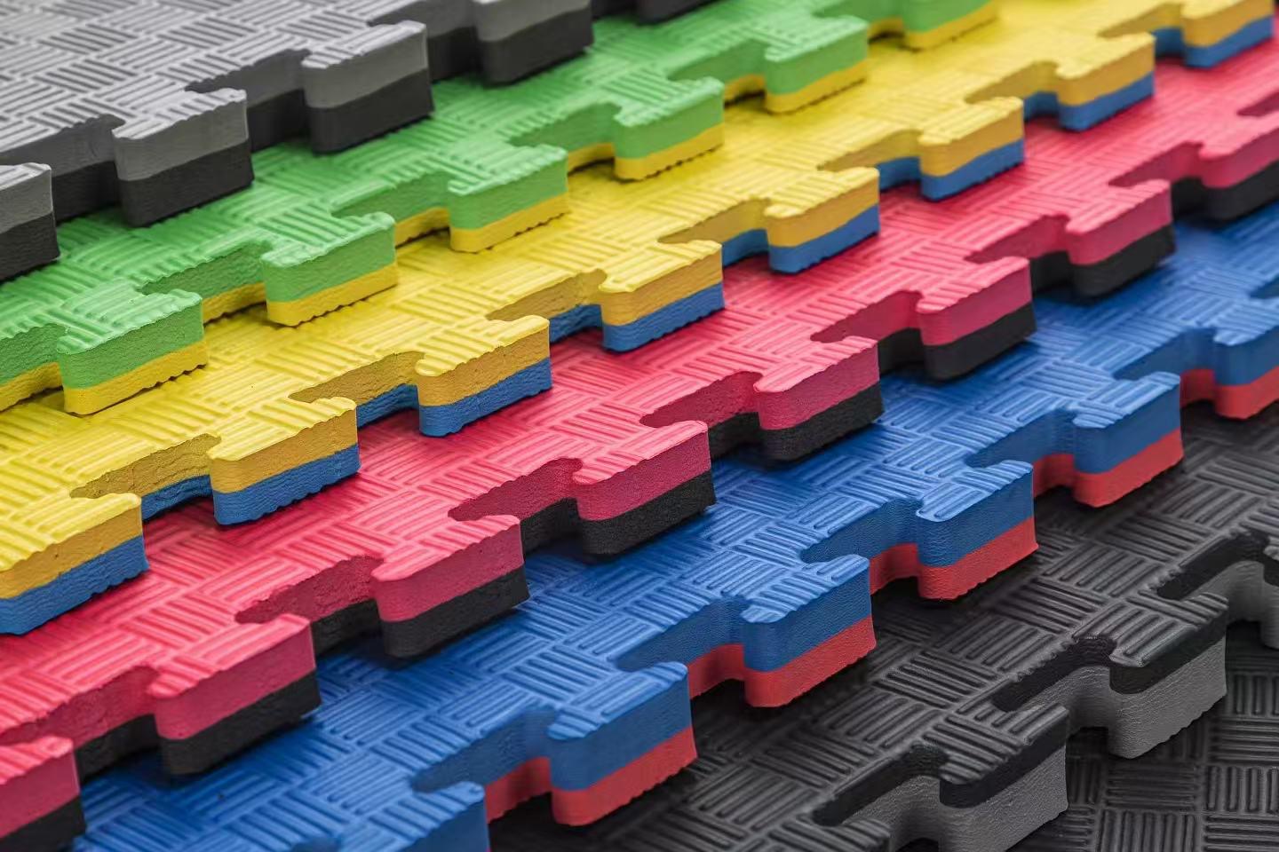 Custom Colour - 25mm 1x1m Interlocking Jigsaw Dojo Mat