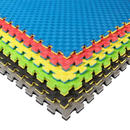 Custom Colour - 40mm 1m x 1m Interlocking Jigsaw Dojo Mat