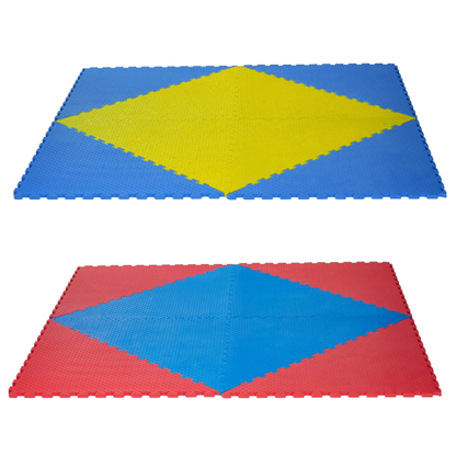 Triangle/Octagon Corner 1x1m Interlocking Dojo Mat